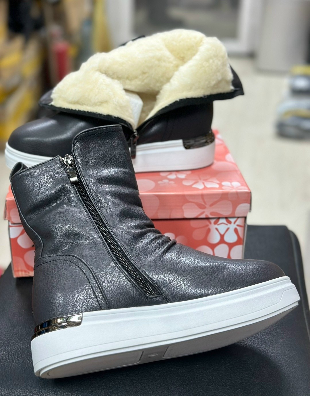 , женская зимняя,зимние сапоги для девочек, женская,полусапоги