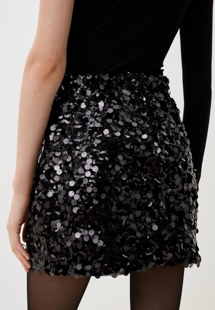 женская юбка с пайетками черная мини-юбка с пайетками в корейском стиле,юбка с пайетками,сверкающая мини-юбка с высокой талией и пайетками для женщин,черная юбка с пайетками,юбка с пайетками мини