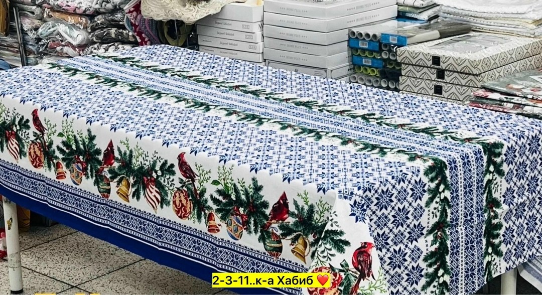 ткань рогожка новогодние приключения 100*150см,скатерть новогодняя,скатерть новогодняя лен,скатерть,скатерть лён