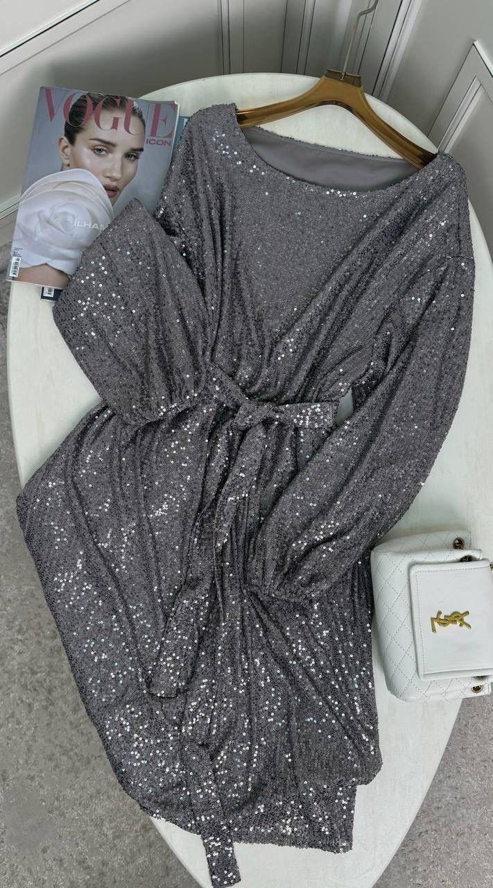 платье charutti свети как звезда (с поясом),платье с пайетками,платье,платье женская,платье с поясом