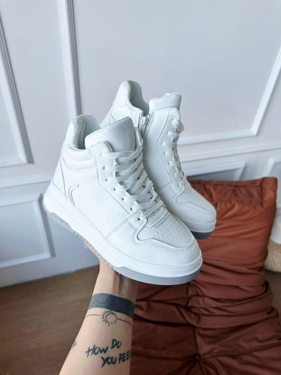 ,кроссовки женские высокие белые форсы,женские кроссовки,кроссовки женские белые высокие,кроссовки высокие