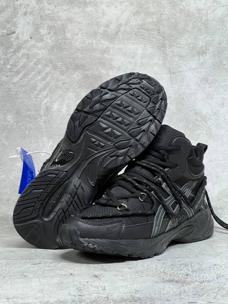 кроссовки gel nandi high black asics,кроссовки gel nandi high black carrier grey asics,мужские кроссовки asics,зимние мужские кроссовки asics gel - nyc,кроссовки asics gel kahana 8