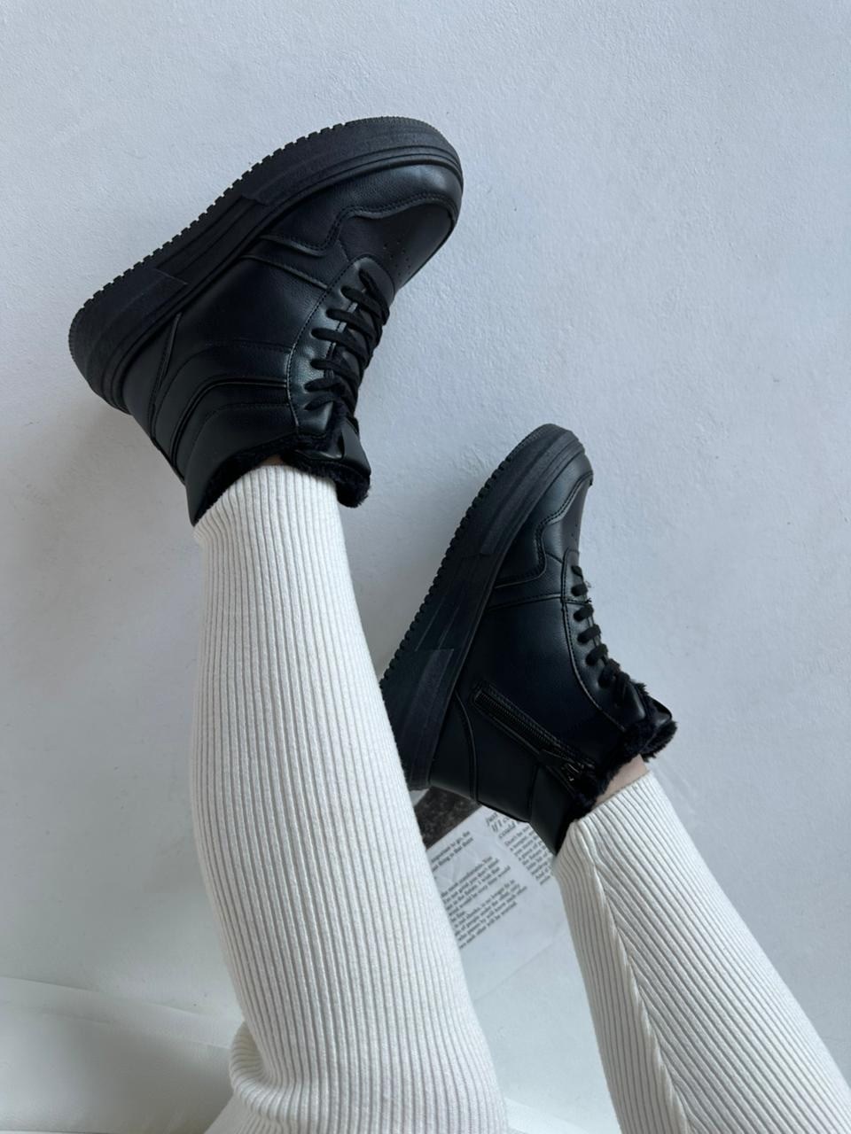 кроссовки женские зимние,кроссовки женскиe,зимние кроссовки,,кроссовки черные женские