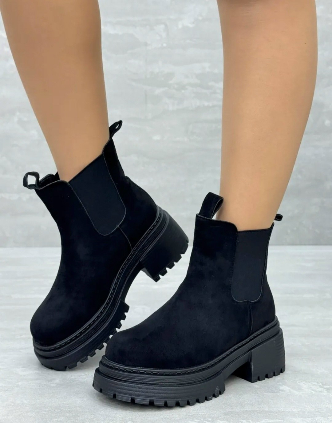 зимние ботинки челси на каблуке,,ботинки женские,зимние ботинки челси на каблуке эсмеральда цвет черный,ботинки челси зимние непромокаемые miss melona