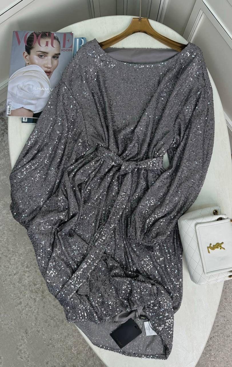 платье charutti свети как звезда (с поясом),платье с пайетками,платье,платье женская,платье с поясом