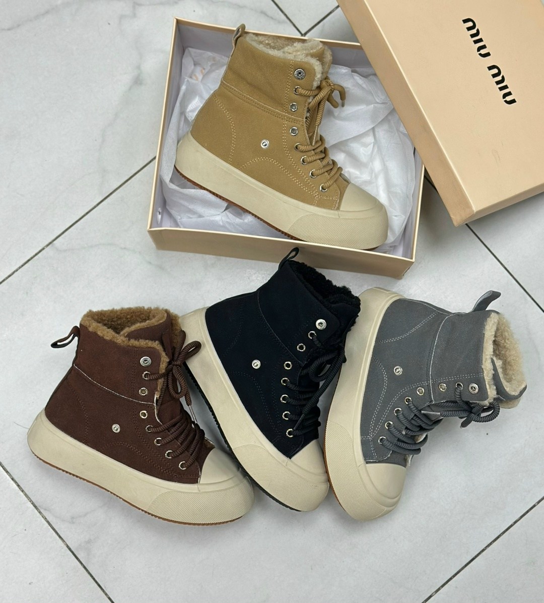 ботинки кеды зимние утеплённые stivale vs 280576012,,зимняя ,модные зимние ботинки,женская