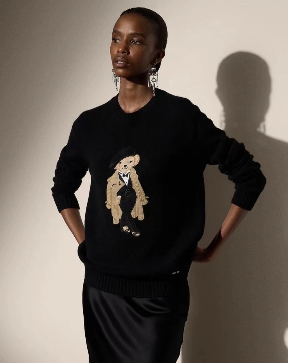 женские свитеры ralph lauren,свитер ральф лорен женский,свитер с мишкой,polo bear ralph lauren кашемировый свитер,свитер