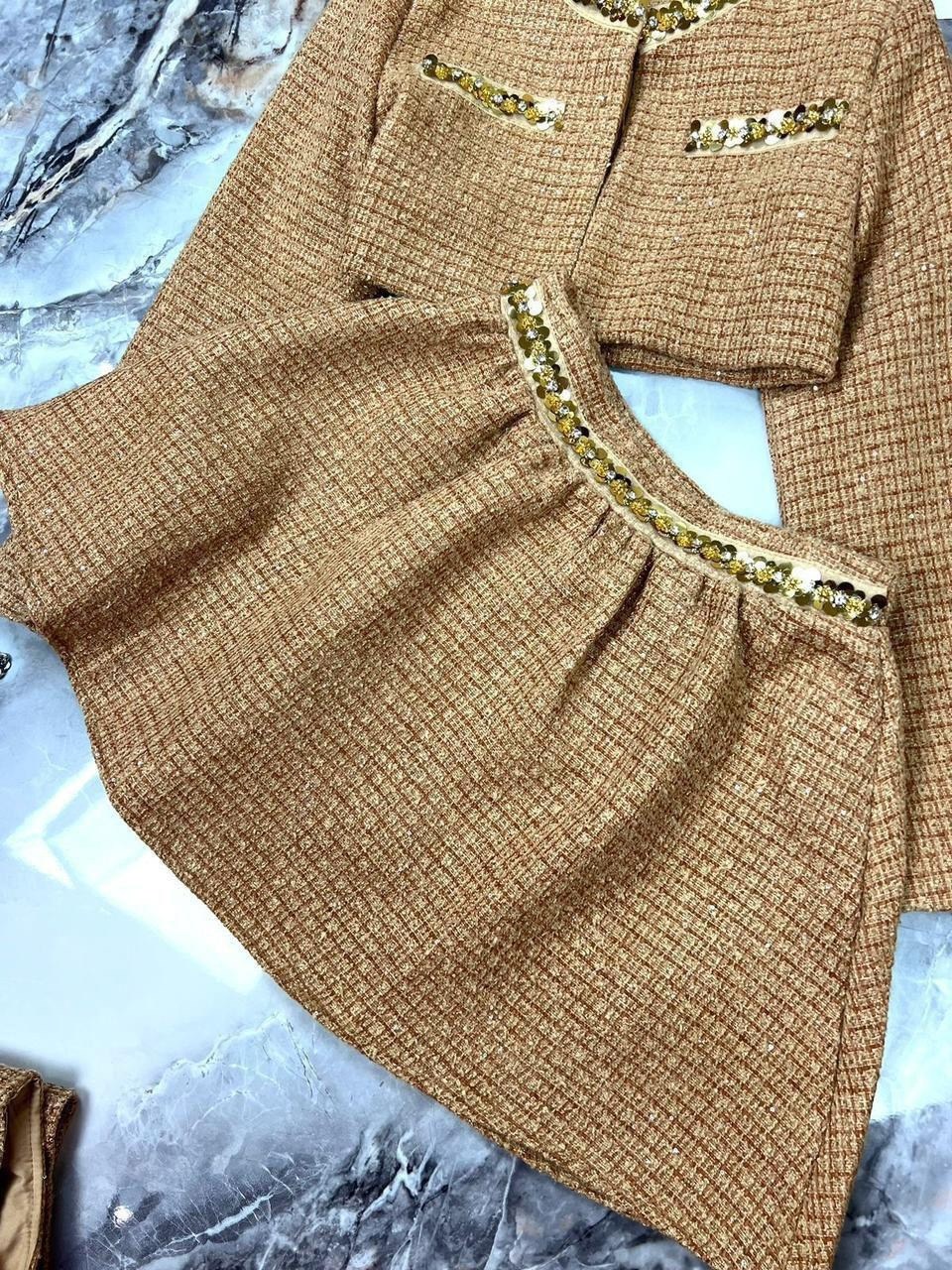 твидовый костюм,твидовый костюм с юбкой шанель o.balashova,твидовый костюм с юбкой,костюм классический,костюм твидовый пиджак и юбка verh 261156871