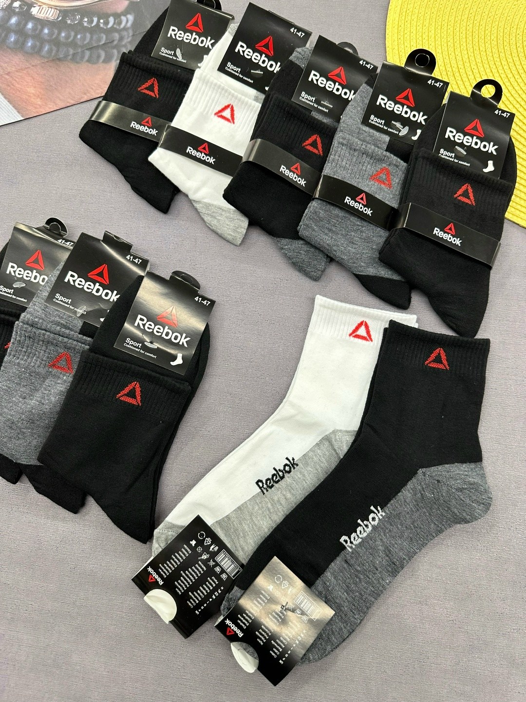 носки reebok мужские,носки мужские,комплект носки мужские,носки мужские спортивные,носки reebok