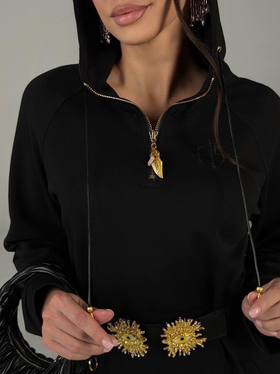 трикотажное платье,модное платье,черное платье миди,платье стильное,платье