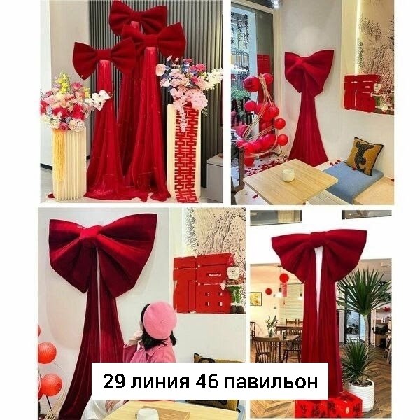 большой бархатный бант бордовый,бант красный бархат елочное украшение,свадебный бархатный фон рождественский красный гигантский бант для украшения торгового центра,бархатный бант,гигантский красный ба
