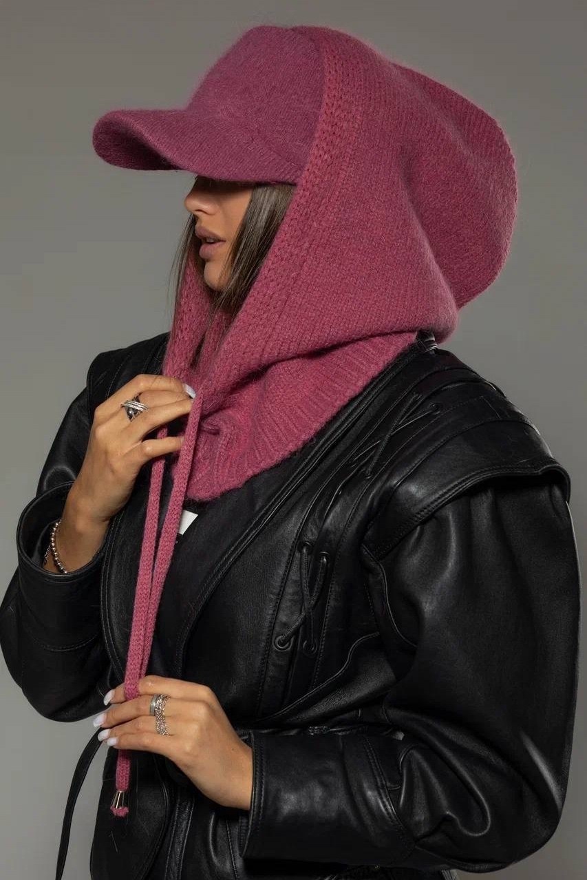 капор из ангоры,капор женский капюшон,капор женский вязаный,капор капюшон,капор ангора