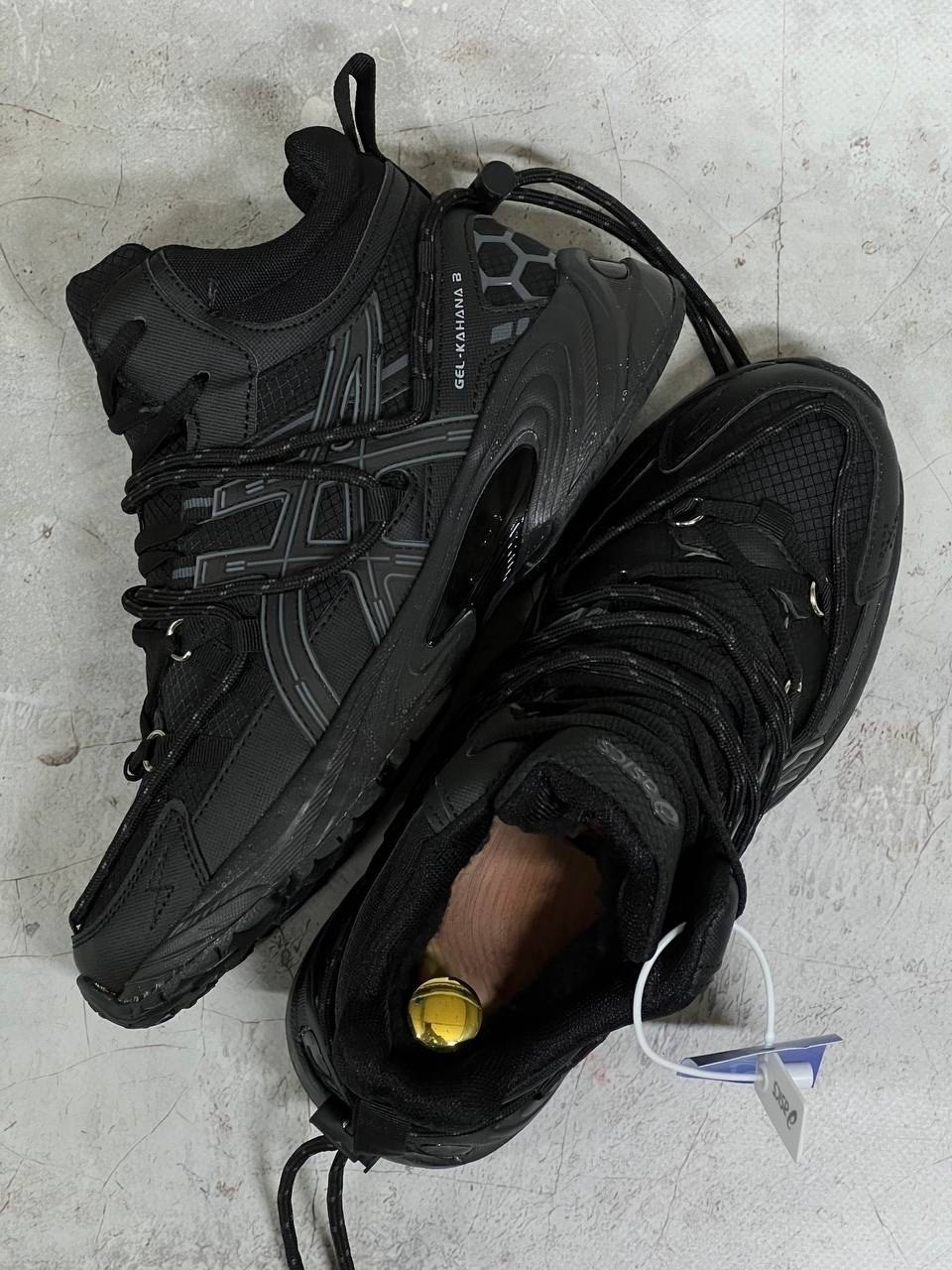 кроссовки gel nandi high black asics,кроссовки gel nandi high black carrier grey asics,мужские кроссовки asics,зимние мужские кроссовки asics gel - nyc,кроссовки asics gel kahana 8