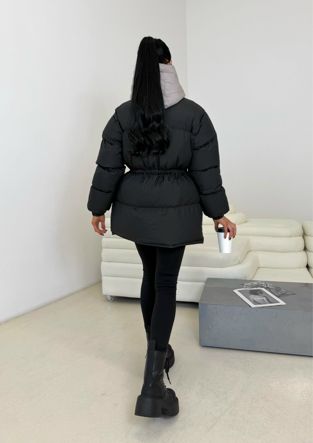 куртка пуховик,куртка на синтепоне,куртка с поясом,женская зимняя куртка,пуховик с поясом