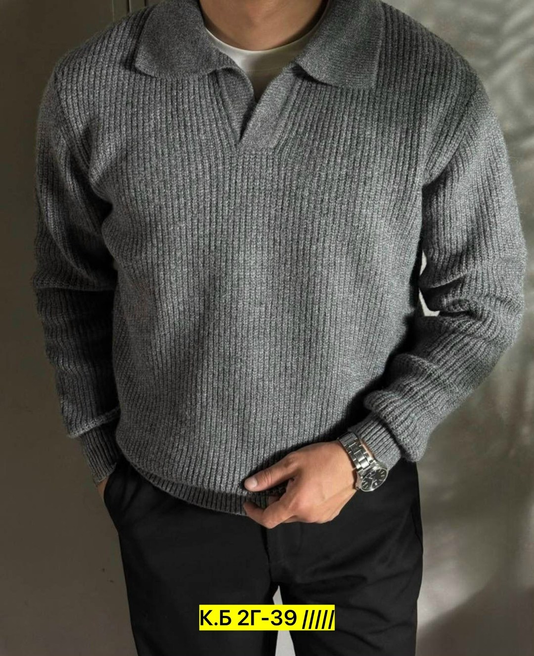 повседневный джемпер,мужские свитера,свитер с воротником,поло свитер,мужские джемпера
