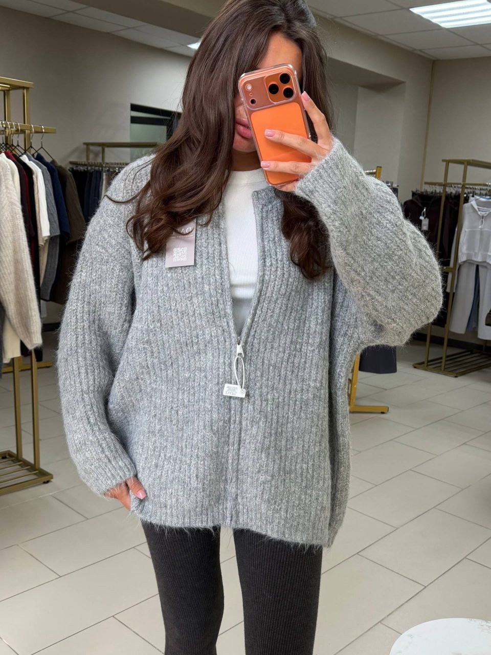 кардиган вязаное,кардиган вязаный на молнии с горлом оверсайз олд мани herstyle,женский вязаный кардиган,вязаная кофта,вязаный кардиган на молнии