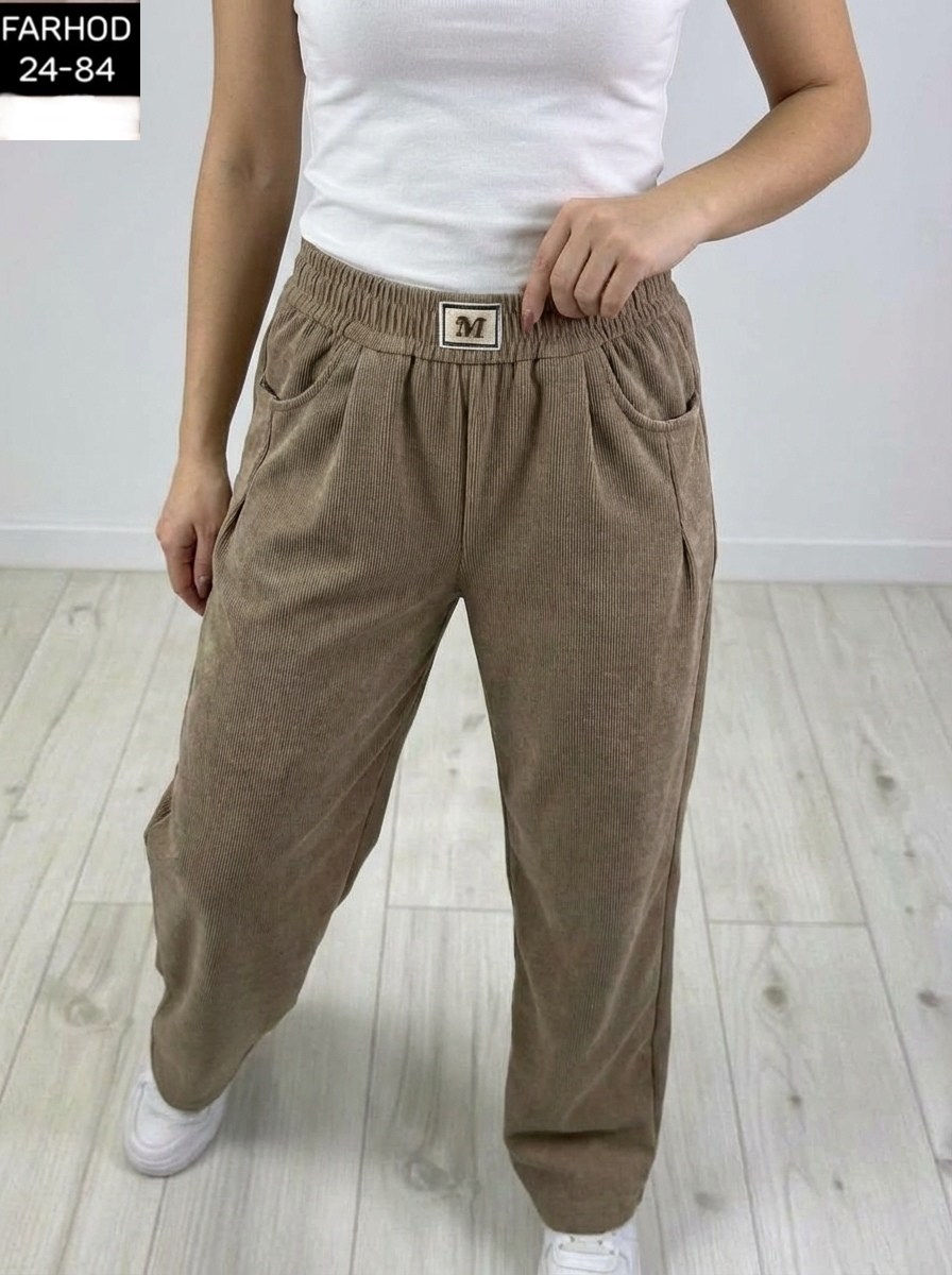 вельвет штаны,брюки женские вельвет,вельветовые брюки палаццо на меху mina fashion,повседневные брюки,брюки велюровые