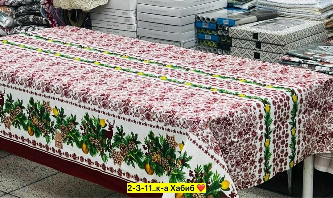 ткань рогожка новогодние приключения 100*150см,скатерть новогодняя,скатерть новогодняя лен,скатерть,скатерть лён