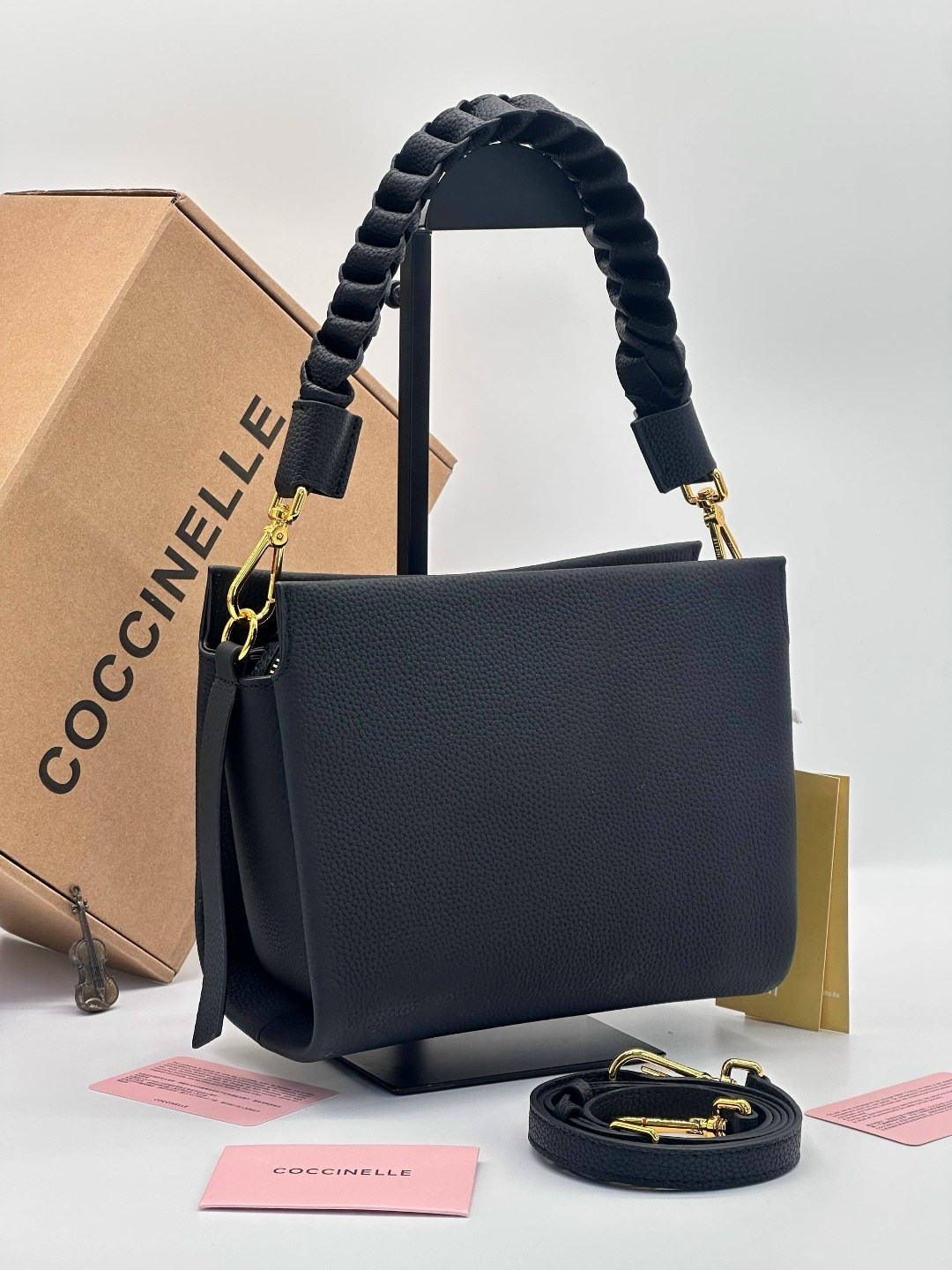 сумка coccinelle,сумка женская coccinelle,сумка coccinelle черный boheme,сумка женская coccinelle черная,сумка boheme coccinelle