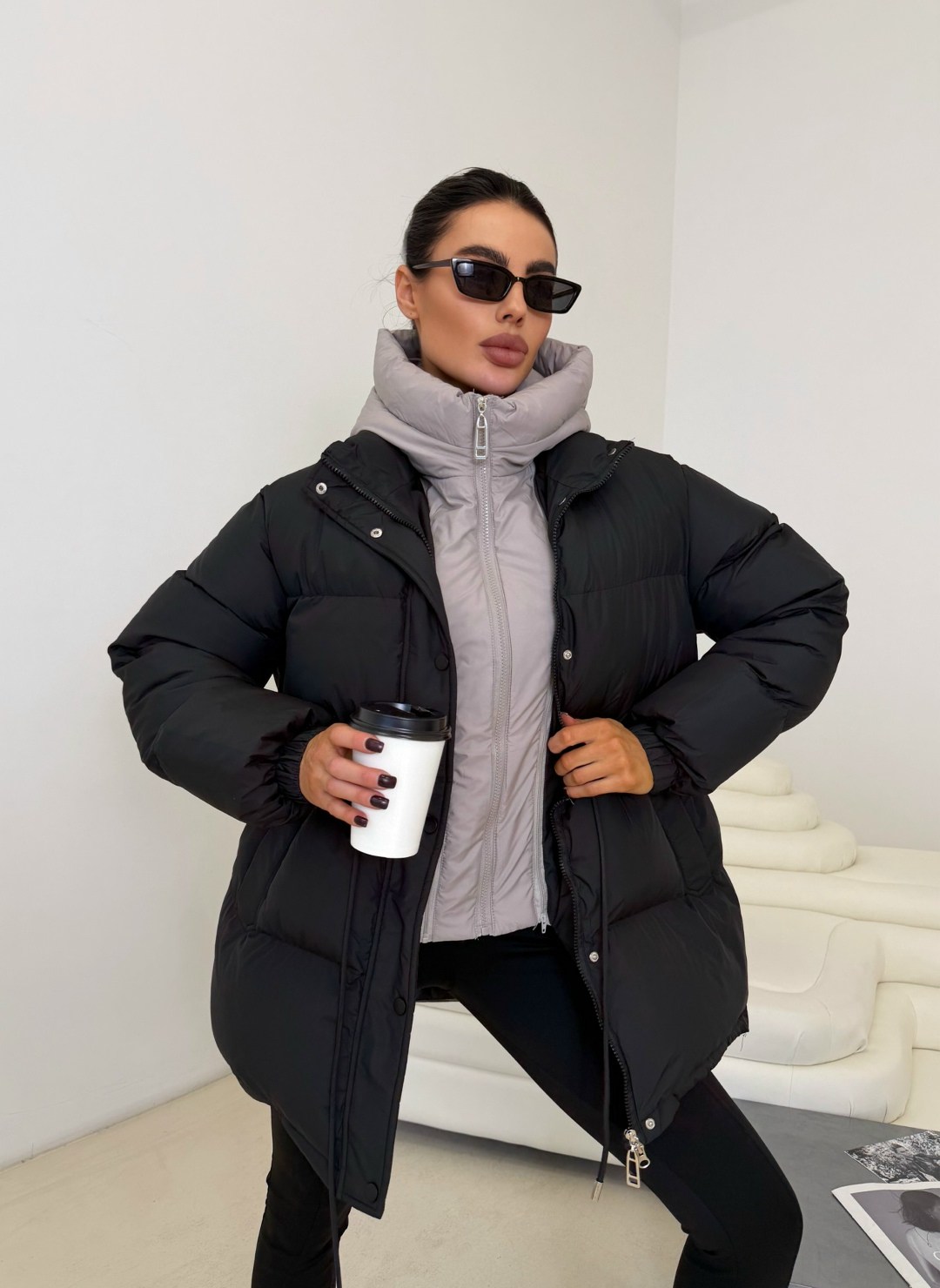 куртка пуховик,куртка на синтепоне,куртка с поясом,женская зимняя куртка,пуховик с поясом