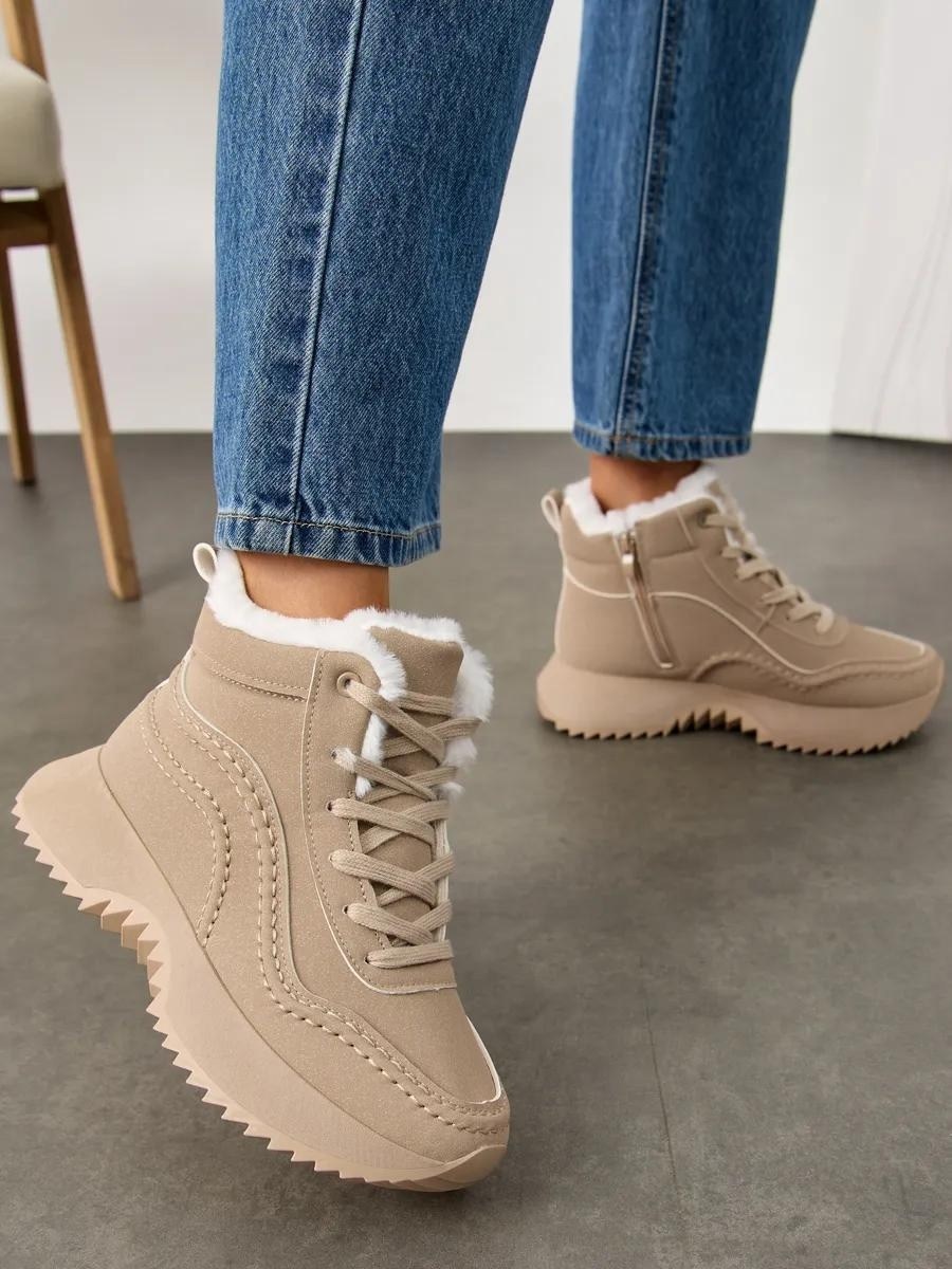 ,кроссовки женские зимние candy kross 263297660,женские спортивные зимние ботинки на массивной платформе,женские спортивные зимние ботинки, для дома