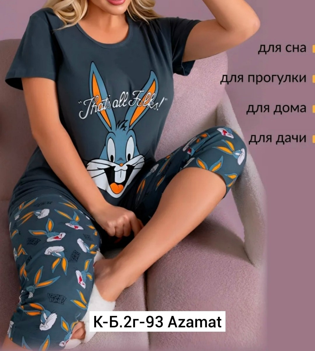 пижамы с бриджами хлопок,женская пижама с бриджами,пижама с бриджами хлопок трикотажная хб,пижама с бриджами хлопок трикотажная хб jokersy,пижама с бриджами