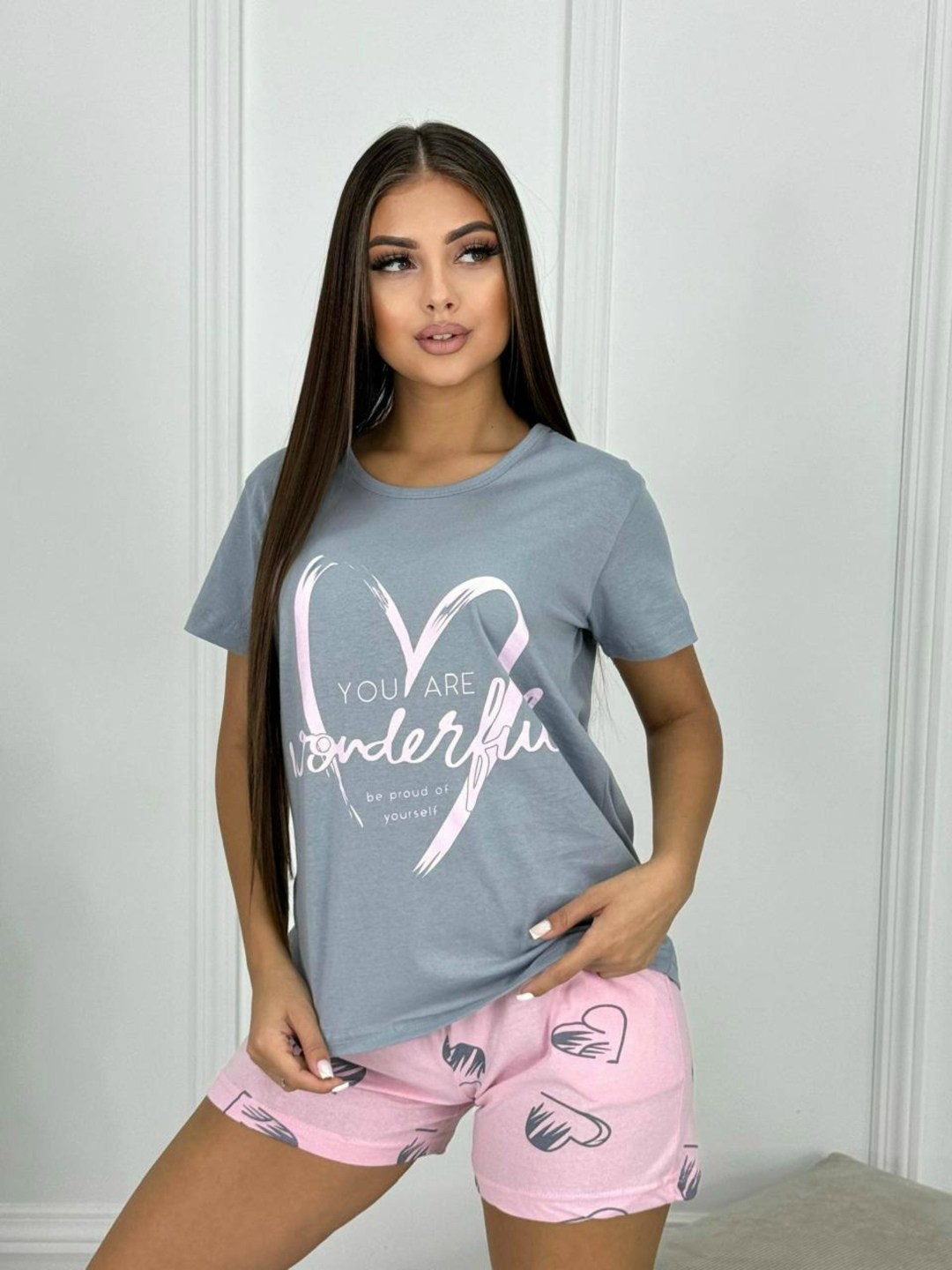 женская пижама с шортами,пижама женская с шортами домашняя одежда костюм,пижама женская с шортами и футболкой,пижама женская,пижамы женски