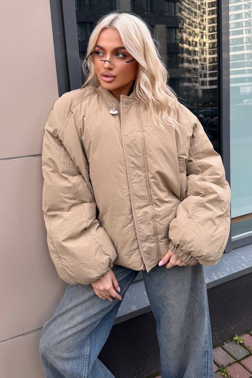 куртка оверсайз,куртка женская,куртка модная,куртка,бежевая куртка