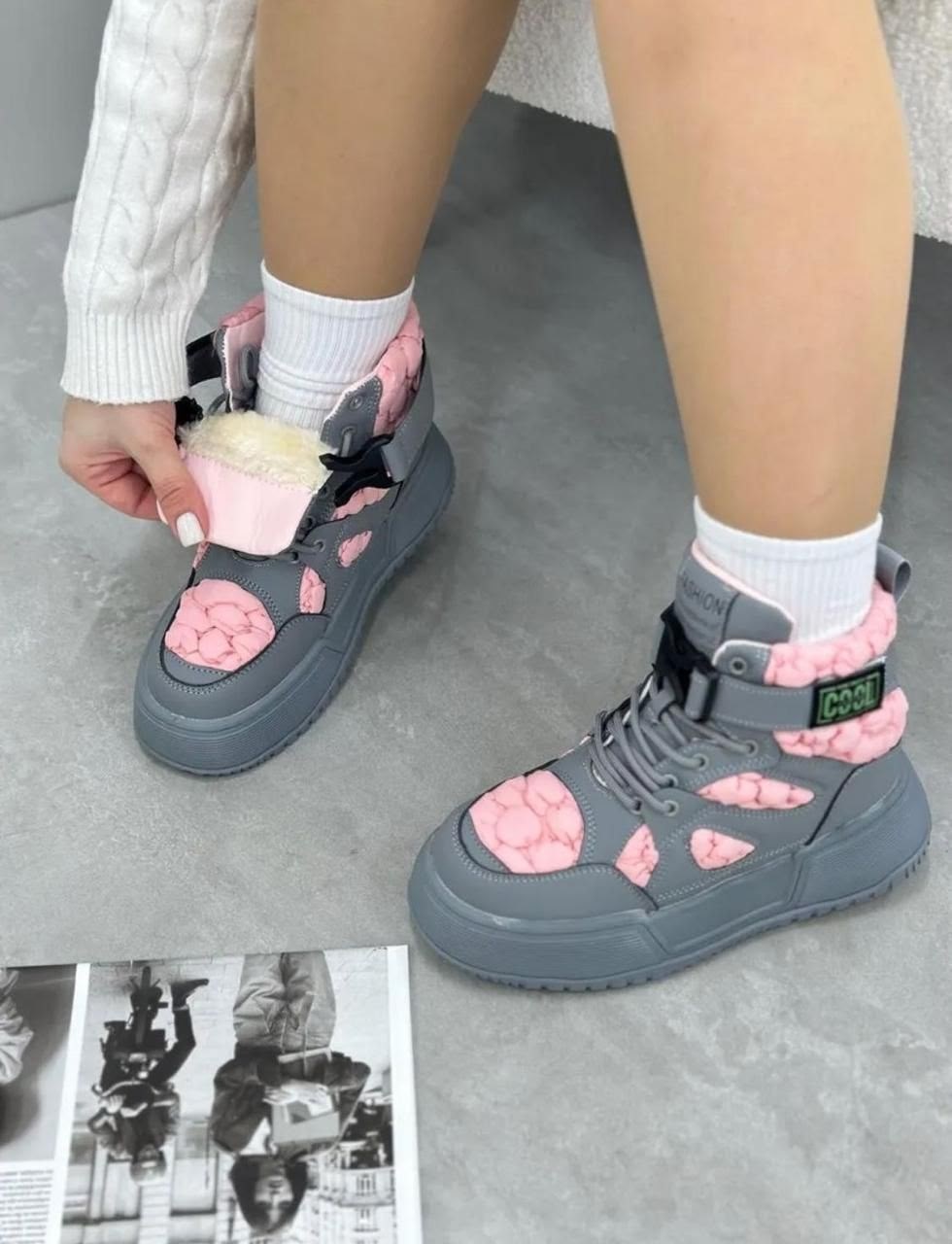 ,зимние женские ботинки,зимняя ,кроссовки женскиe,кроссовки женские зимние