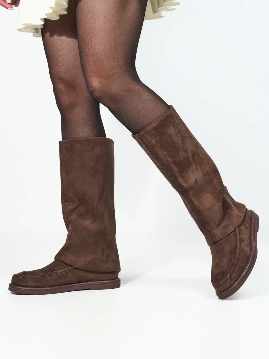 ,сапоги женские демисезонные замшевые j.macabu,замшевые сапоги,сапоги женские демисезонные замшевые j.macabu цвет черный,сапоги женские демисезонные замшевые