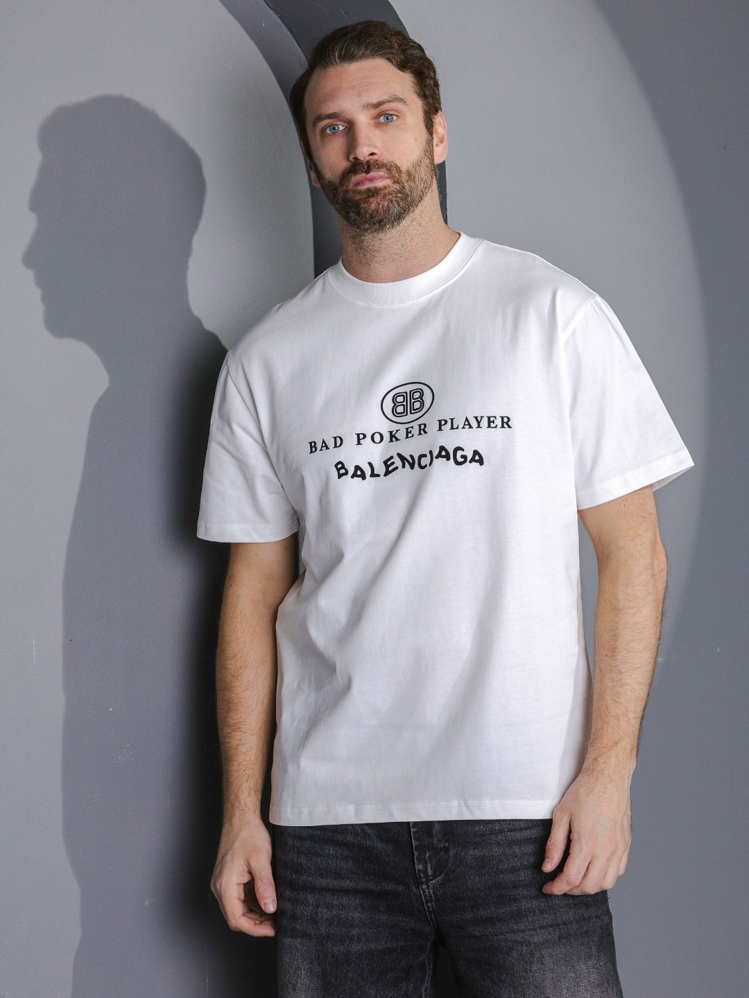 футболка баленсиага мужская белая,футболка баленсиага,белая футболка мужская,футболка balenciaga,футболка мужская