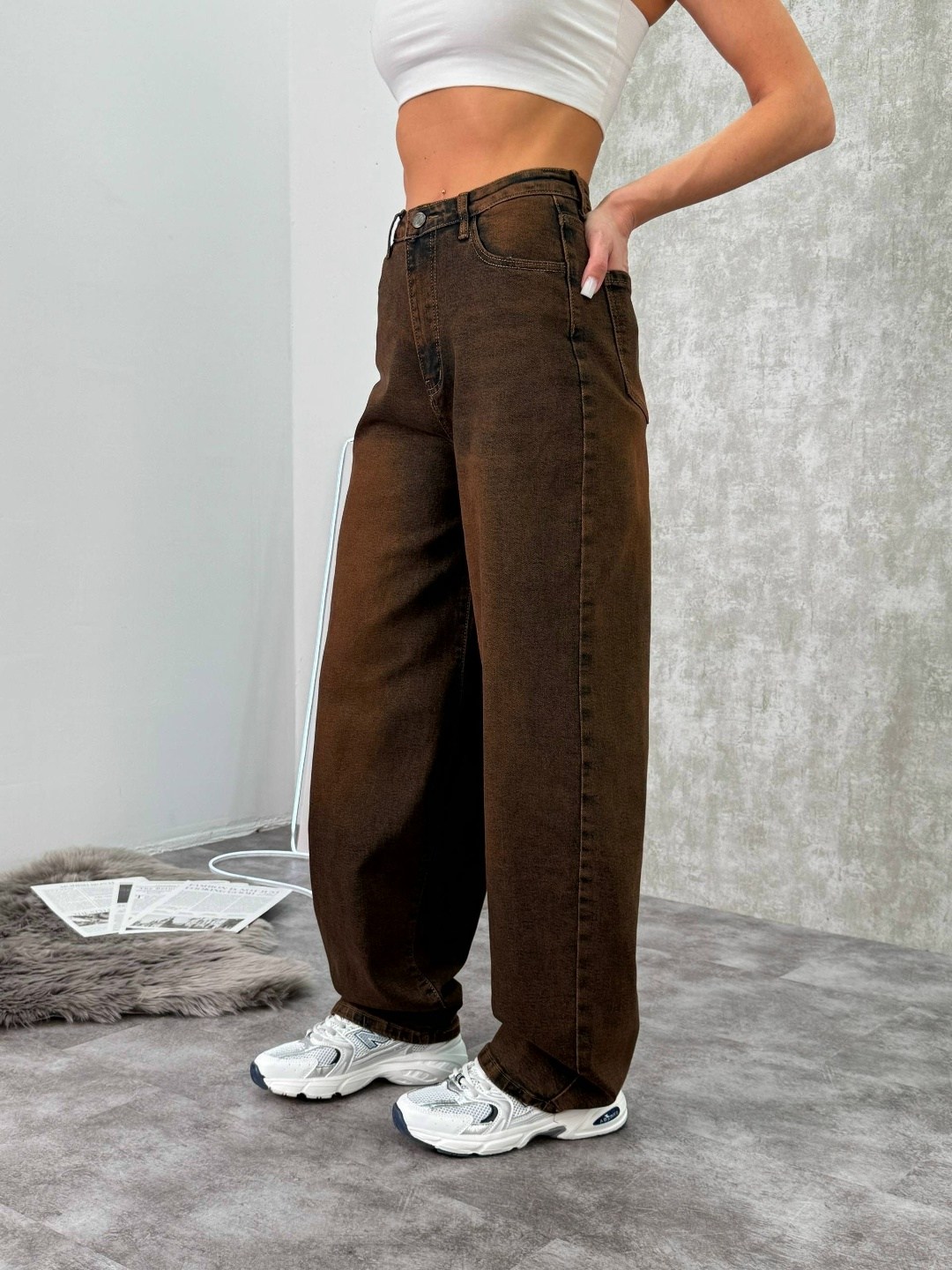 коричневые джинсы широкие,джинсы брюки,джинсы широкие,коричневые джинсы,джинсы женские широкие