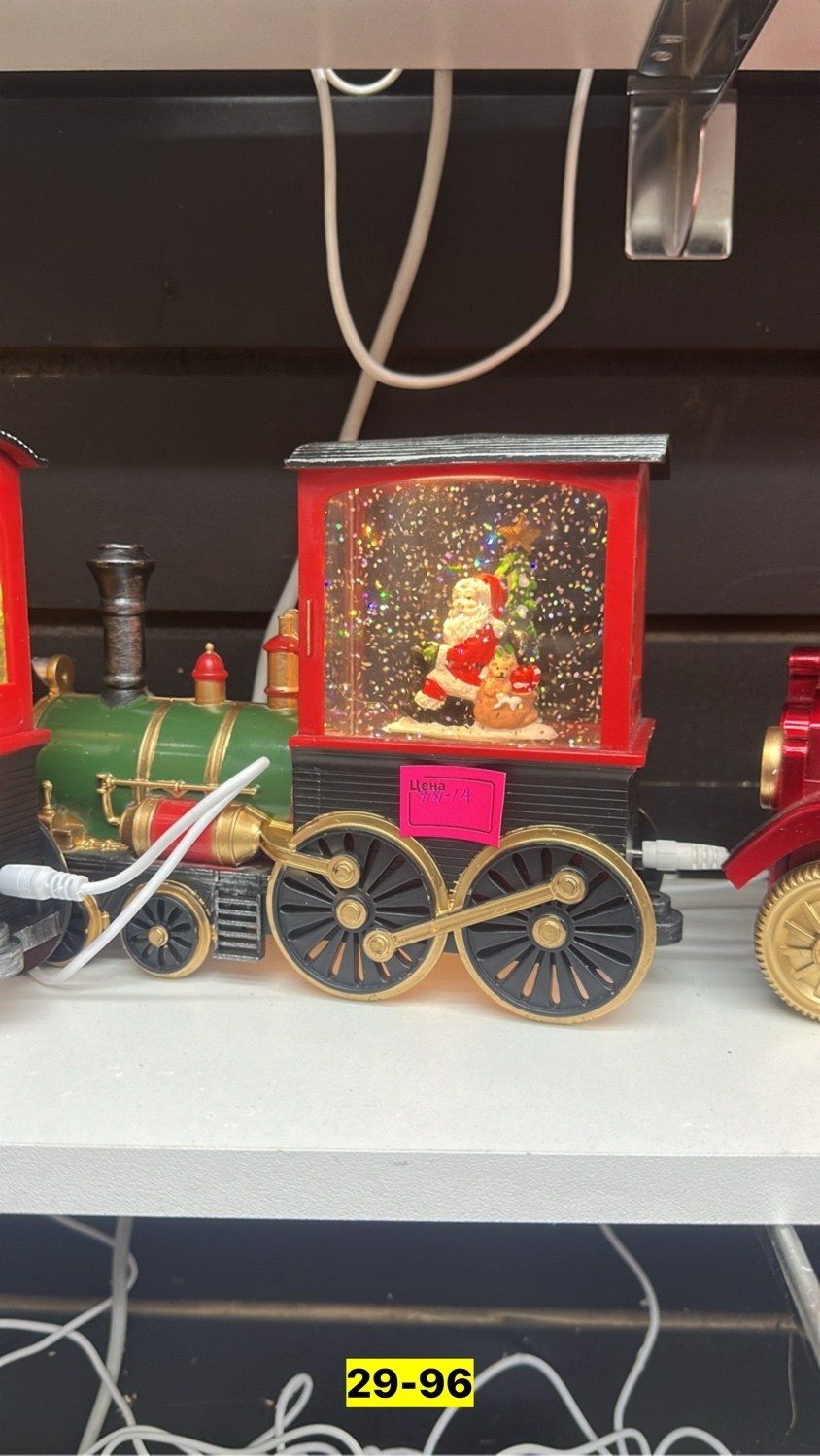 новогодний паровозик,новогодний паровоз,новогодний паровозик музыкальный,новогодний светильник "сказочный поезд",фонарь новогодний музыкальный "паровоз"