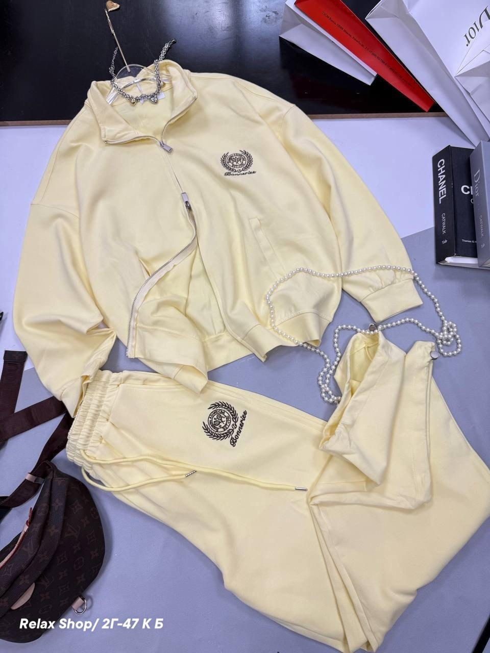 спорт костюм,спортивный костюм,спортивный костюм женский,костюм спортивный на молнии палаццо с кулиской 05mrk цвет желтый,спортивний костюм