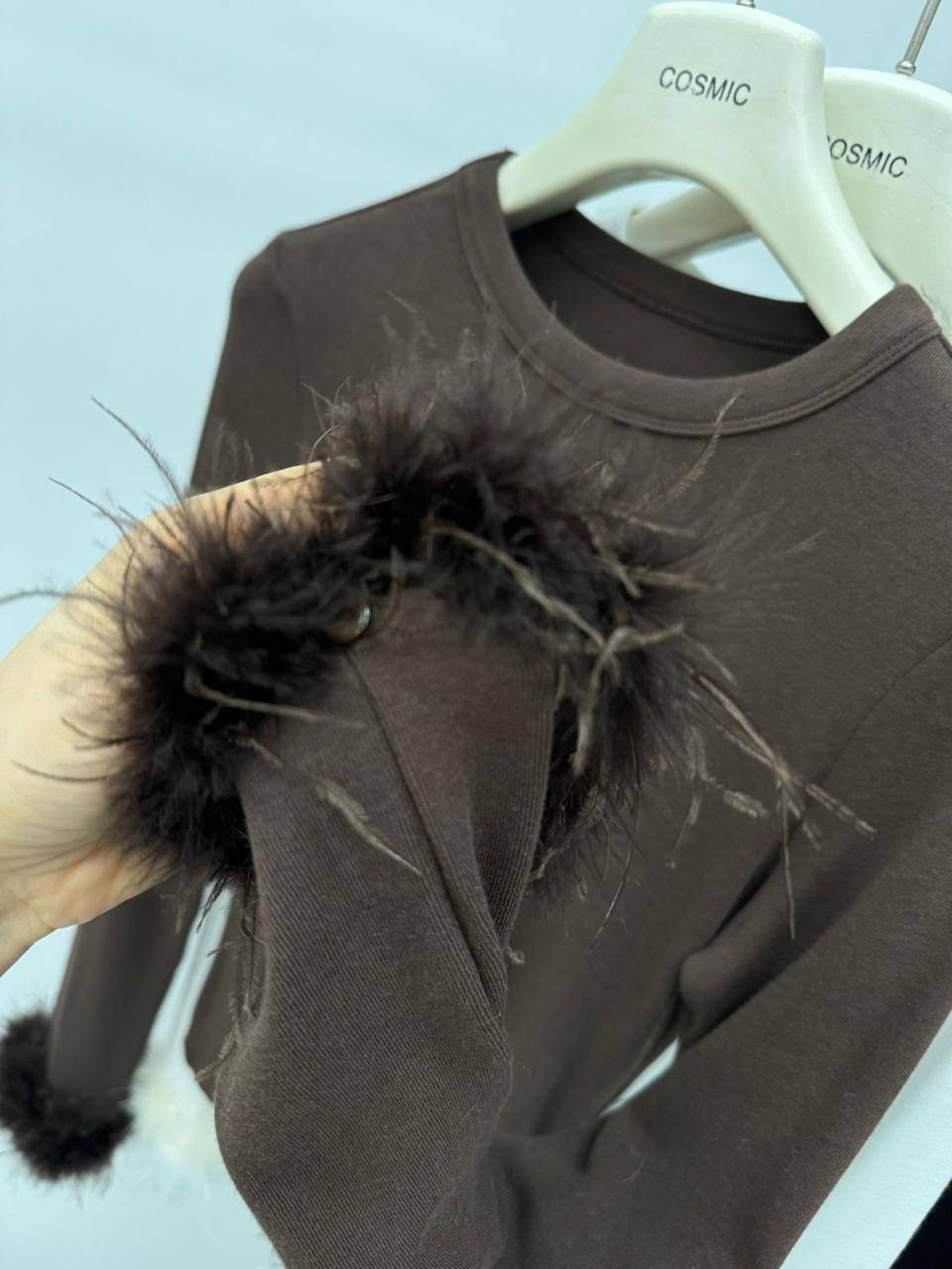 женская кофта,лонгслив с перьями,кофта с перьями,кардиган кофта,топ с длинными рукавами