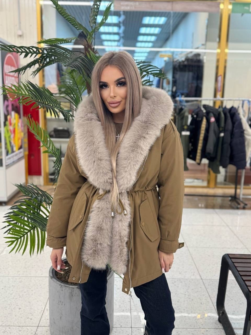парка с натуральным мехом,парка с мехом,парка зимняя с натуральным мехом nanu furs 331158595,парка с мехом песца,парку с мехом