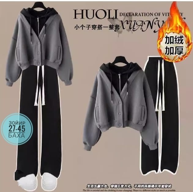 спортивный костюм женский,костюм повседневный,комплекты одежды,брюки комплект,модная толстовка