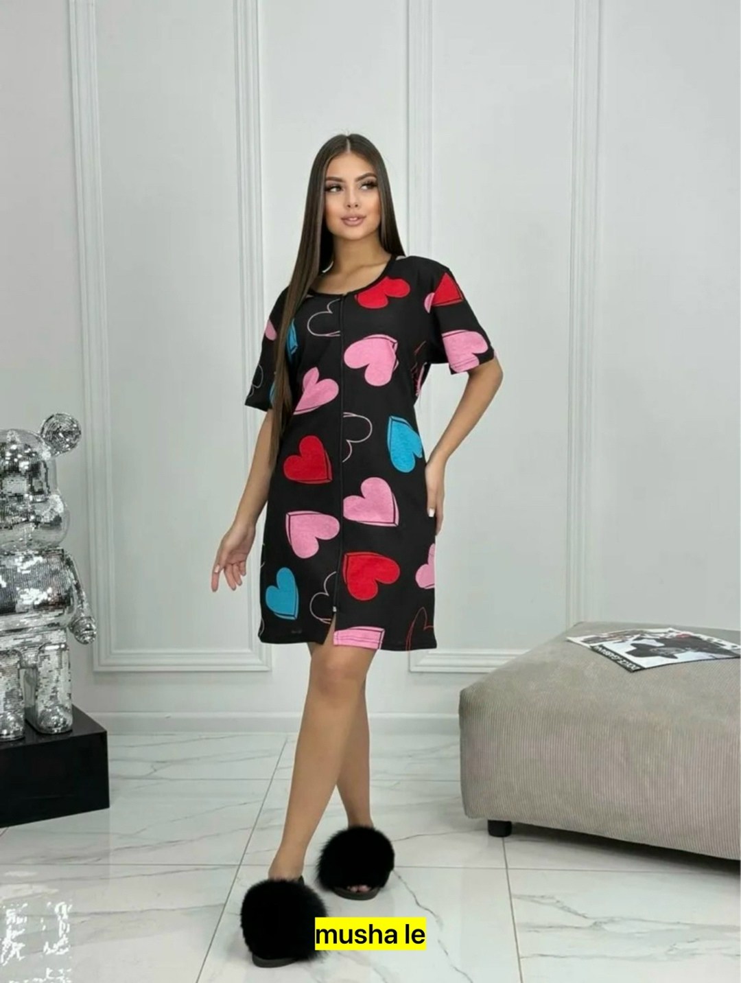 домашний халат большие размеры,халаты женские,женский халат бариз 605тб,халат женский трикотаж,халат трикотажный