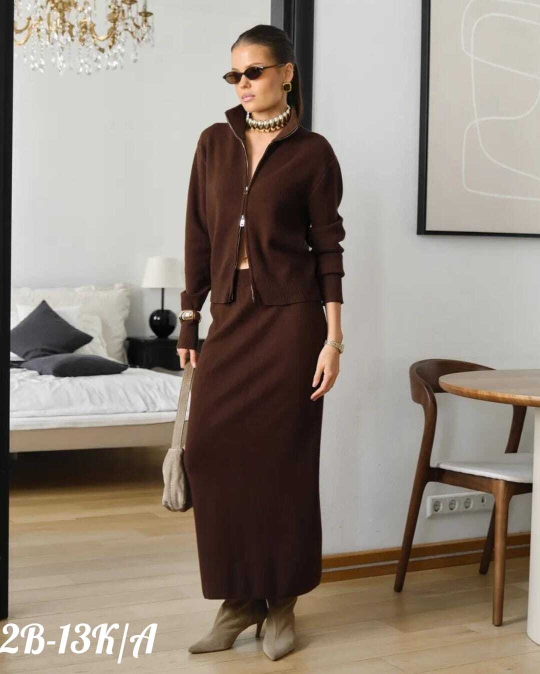 женский трикотажный костюм с юбкой,костюм двойка кашемир,трикотажный костюм с юбкой,костюм с юбкой,вязаный костюм юбка и кофта