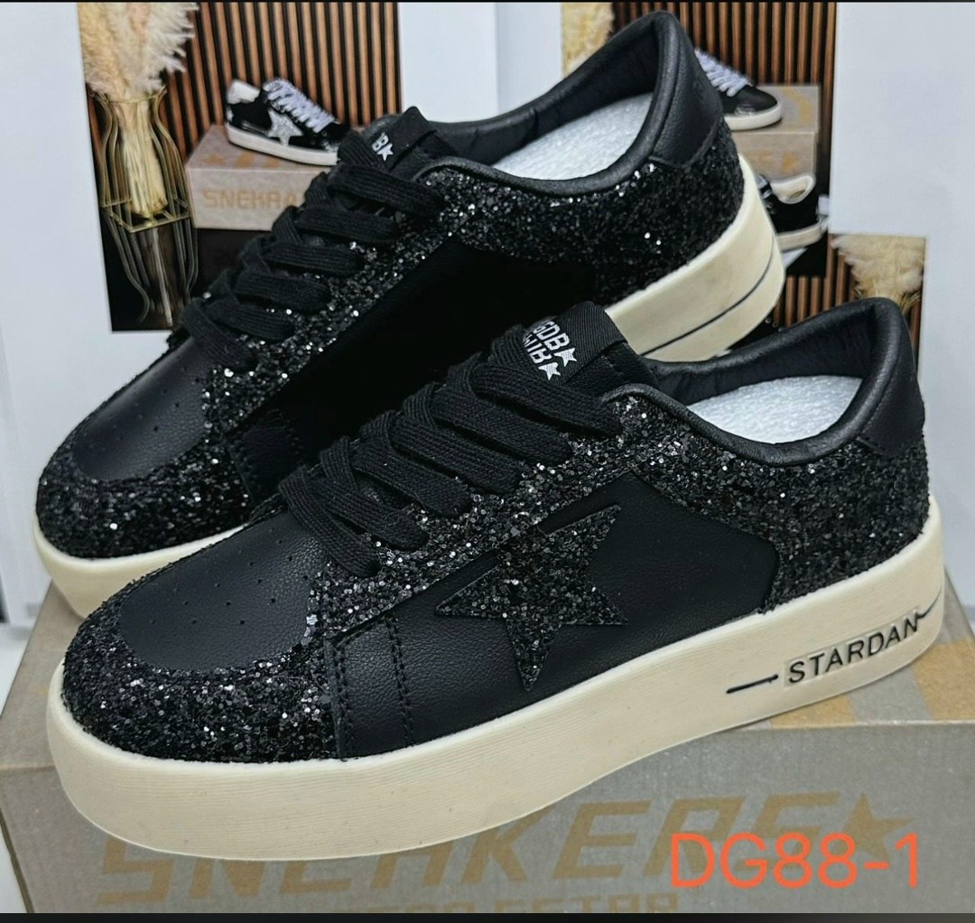,голден гус кеды черные,golden goose black glitter hi star sneakers,golden goose black glitter sneakers,кроссовки golden goose