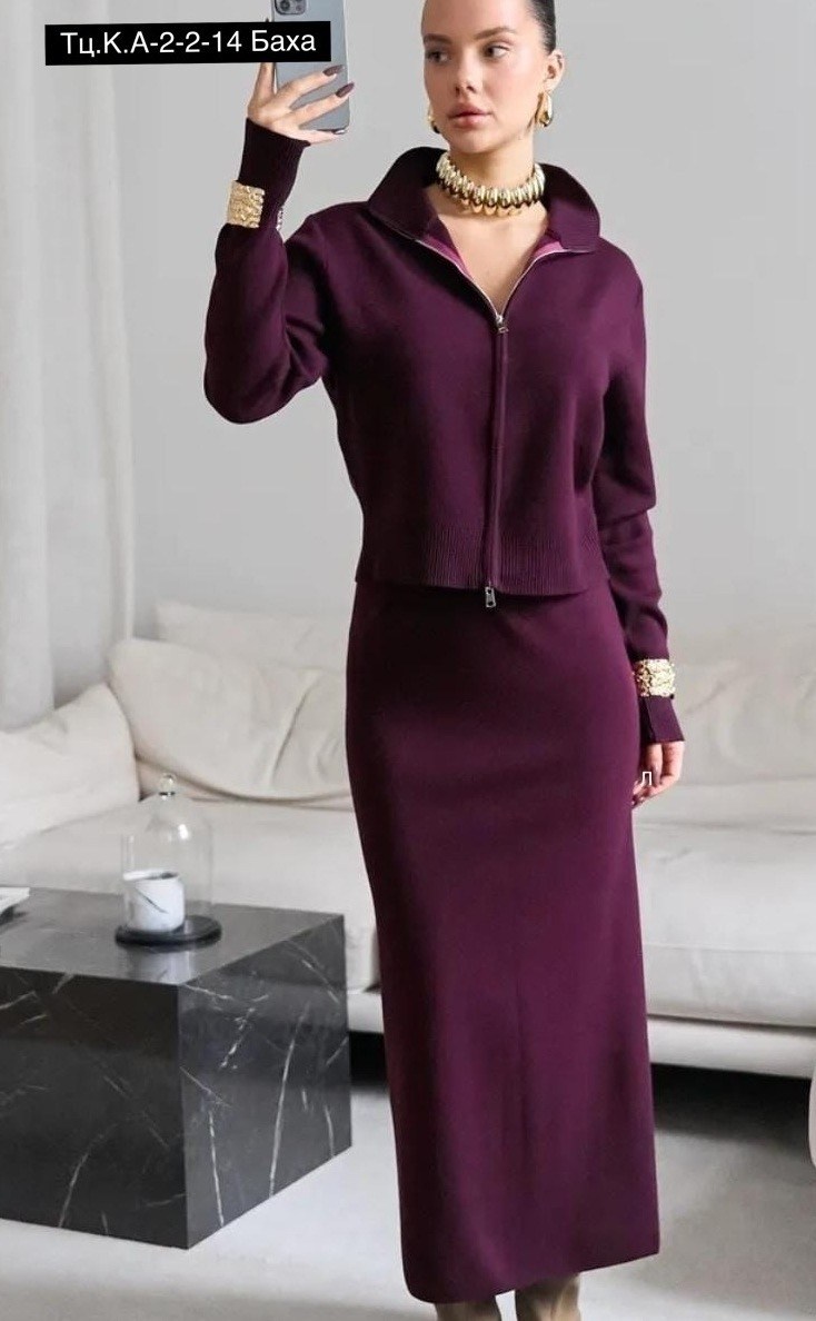трикотажные костюмы,костюм с юбкой,костюм вязанный с юбкой,женский костюм,джемпер женский