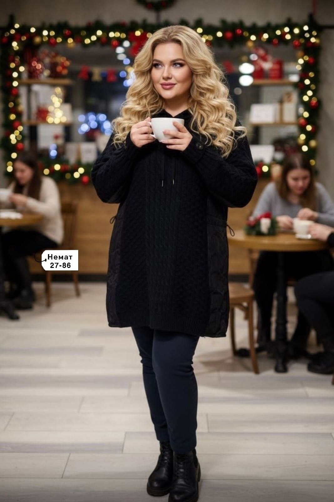 джемпер оверсайз,джемпер,вязаная туника,вязаная одежда,свитера женские