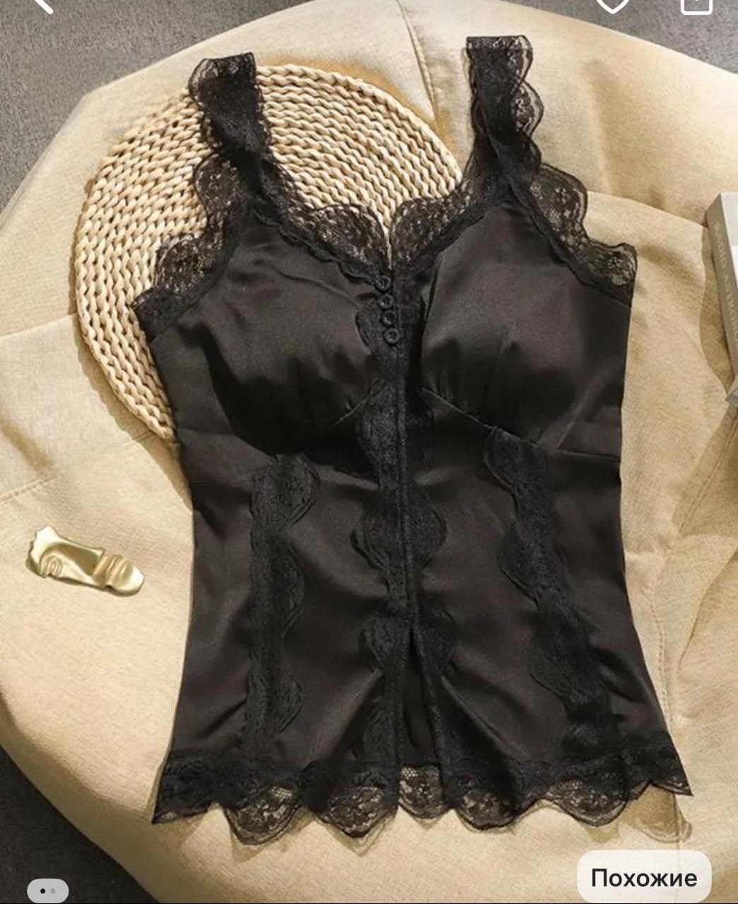 майка с кружевами,шелковый топ,топ с кружевом,топ женский кружевной,кружевная майка