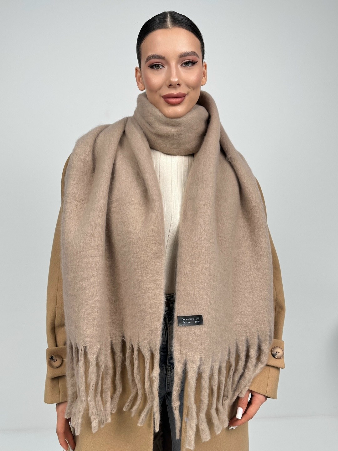 шарф теплый зимний,шарф женские,шарф,шарф белый,теплые шарфы