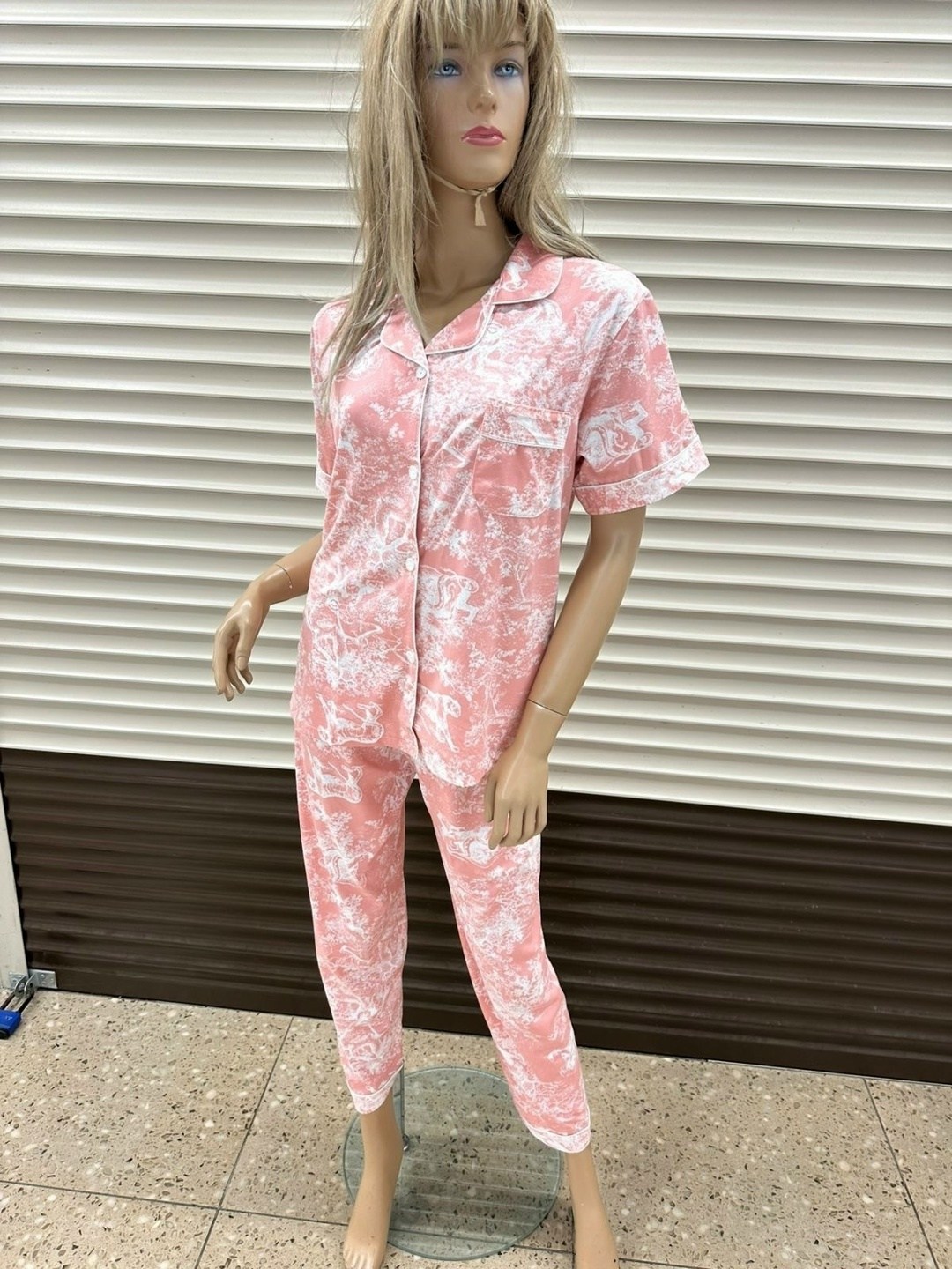 пижама женская,пижамы женски,пижама со штанами и рубашкой в сердечко,пижама,пижама белая