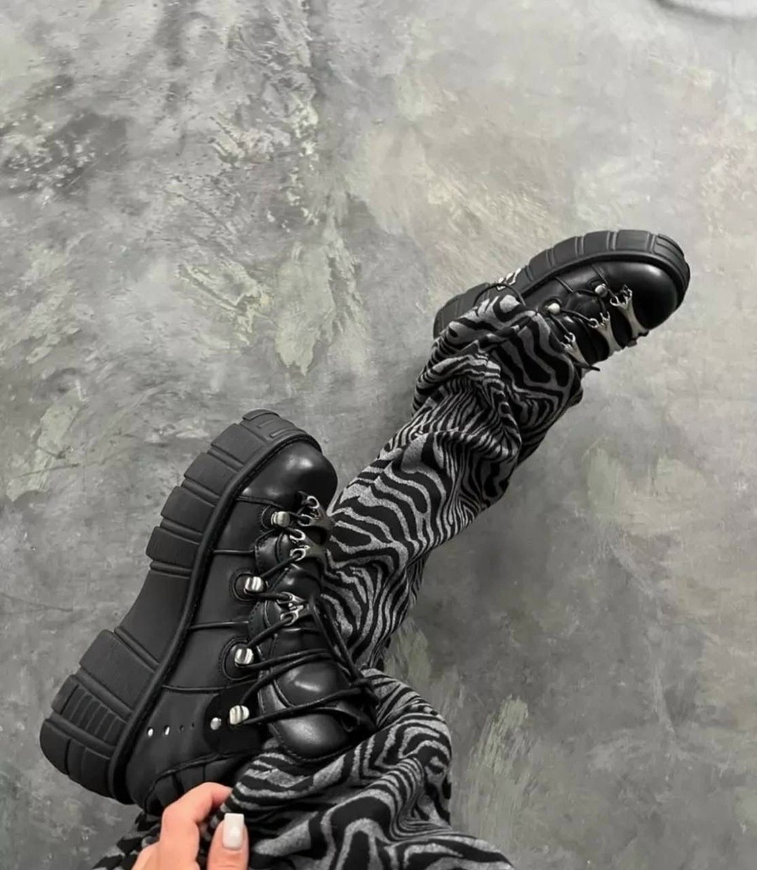 ботинки new rock массивные на высокой подошве,,женская ,ботинки нью рок,ботинки