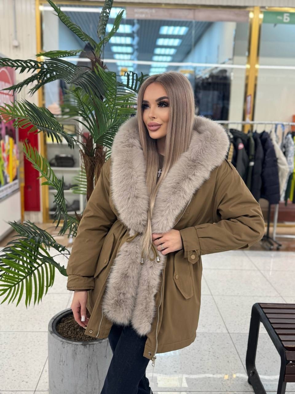 парка с натуральным мехом,парка с мехом,парка зимняя с натуральным мехом nanu furs 331158595,парка с мехом песца,парку с мехом