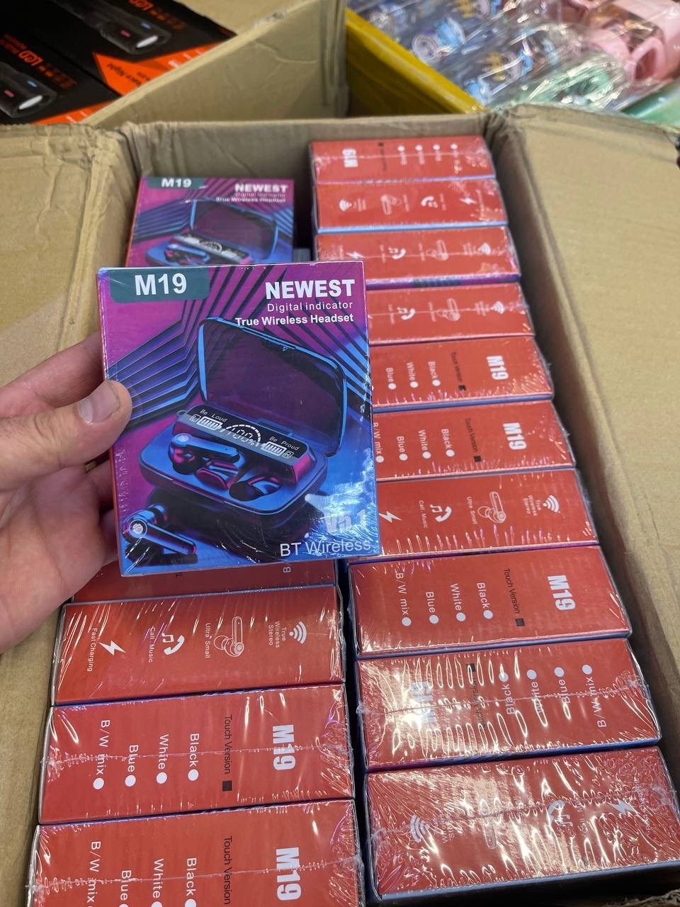 наушники m19 newest,беспроводная наушники,беспроводные tws наушники,wireless headset,наушники 🎧
