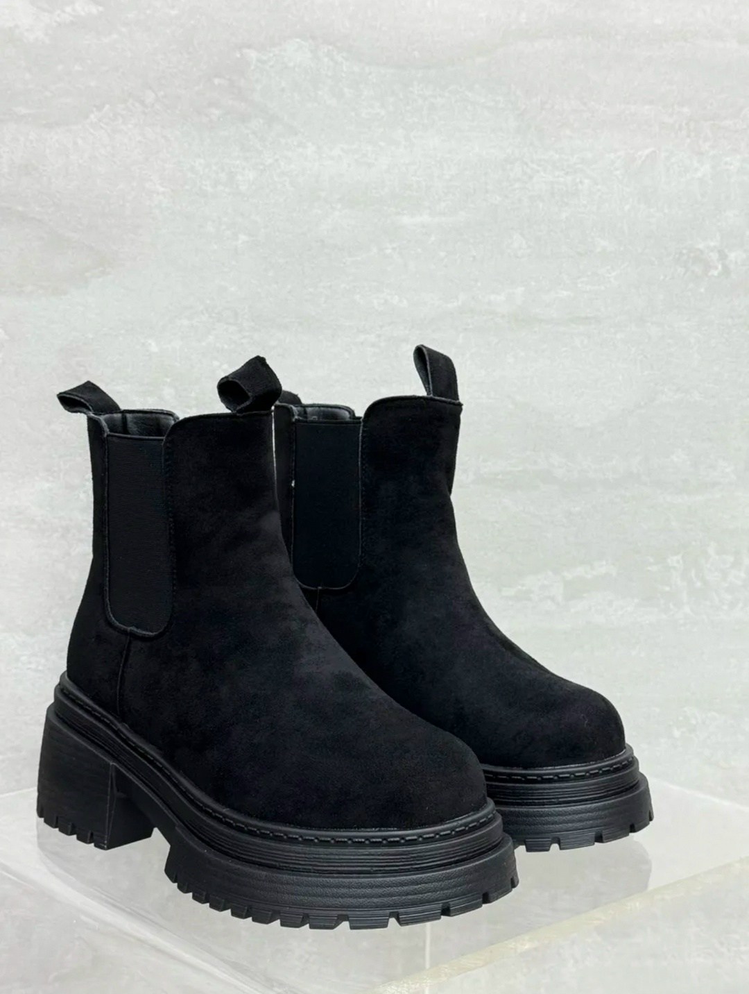 зимние ботинки челси на каблуке,,ботинки женские,зимние ботинки челси на каблуке эсмеральда цвет черный,ботинки челси зимние непромокаемые miss melona