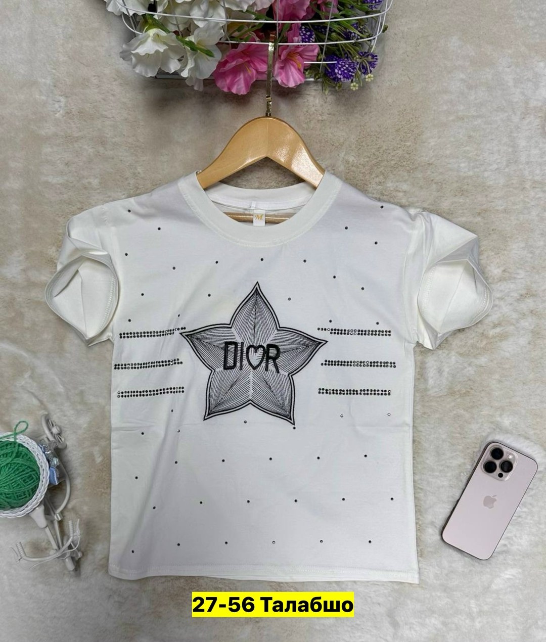 детская футболка,детская футболка белая,футболка dior,футболка для девочек,футболки и майки